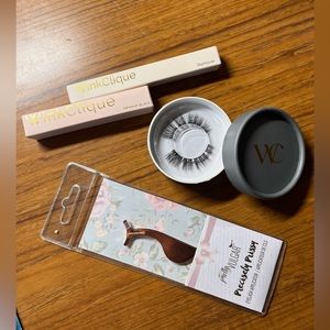 Mini Minx Bitty Box plus black adhesive, remover, eyelash applicator.